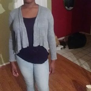 Shirt with its own sweater